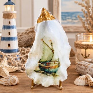 Coquille décorative artisanale – Création unique