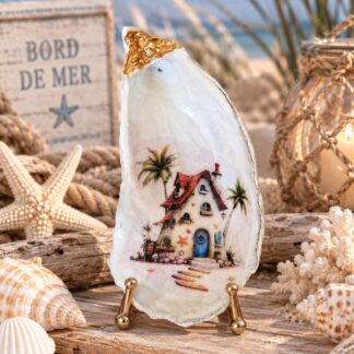 Coquille décorative artisanale – Création unique