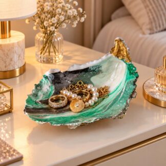 Coquille décorative artisanale – Création unique