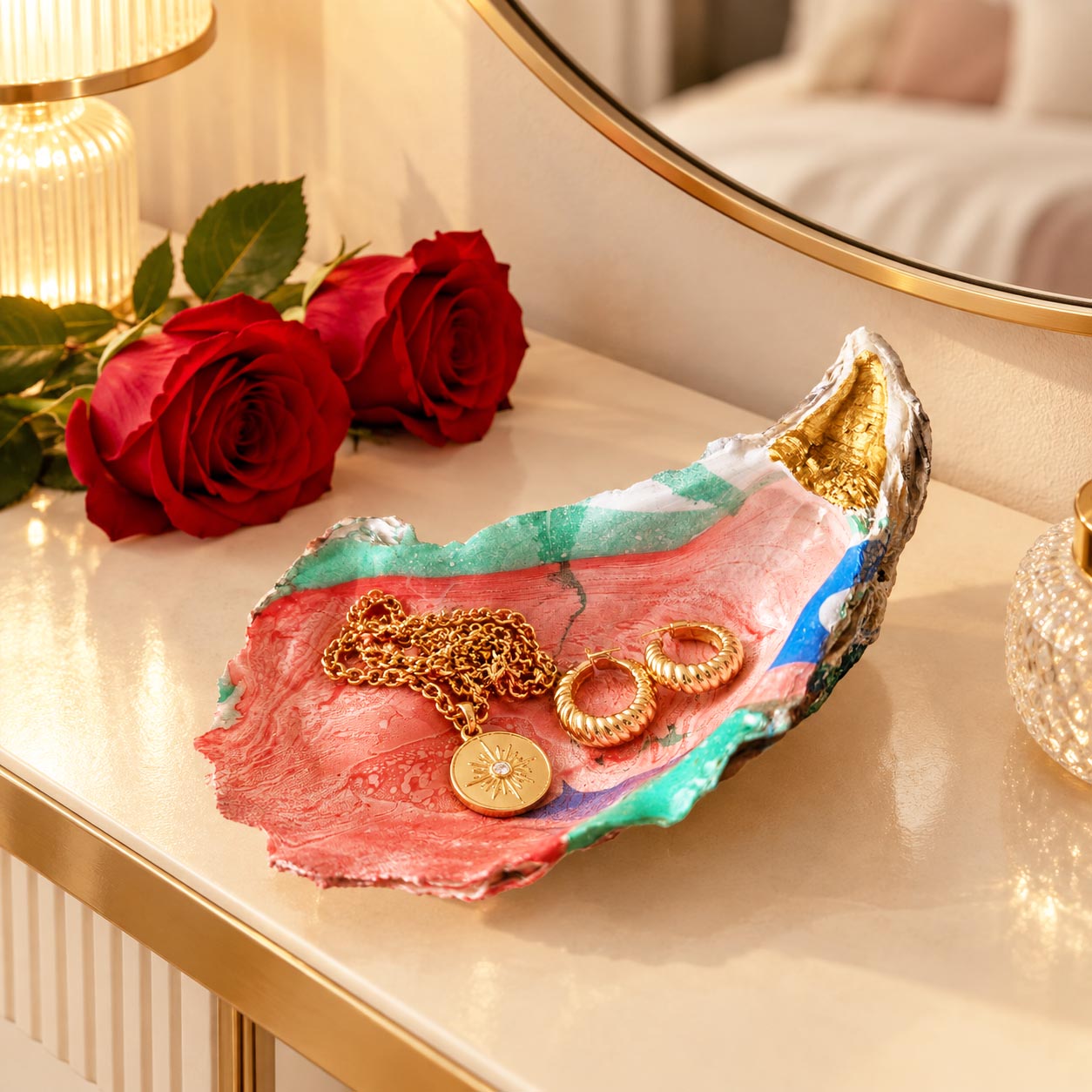 Coquille décorative artisanale – Création unique