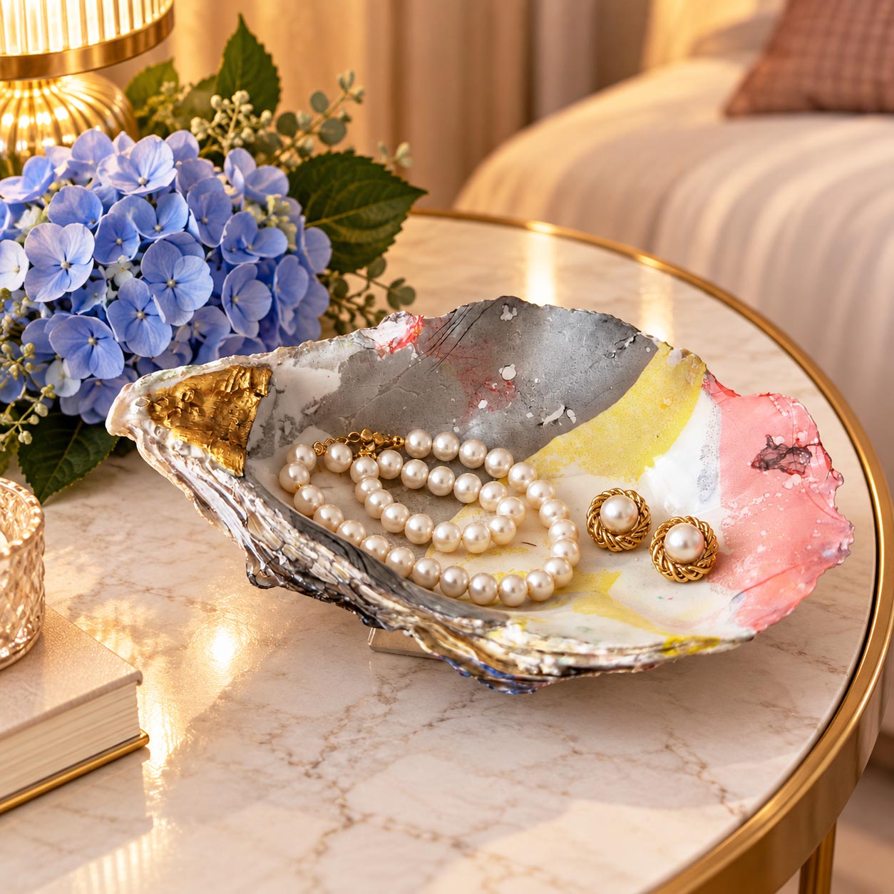 Coquille décorative artisanale – Création unique