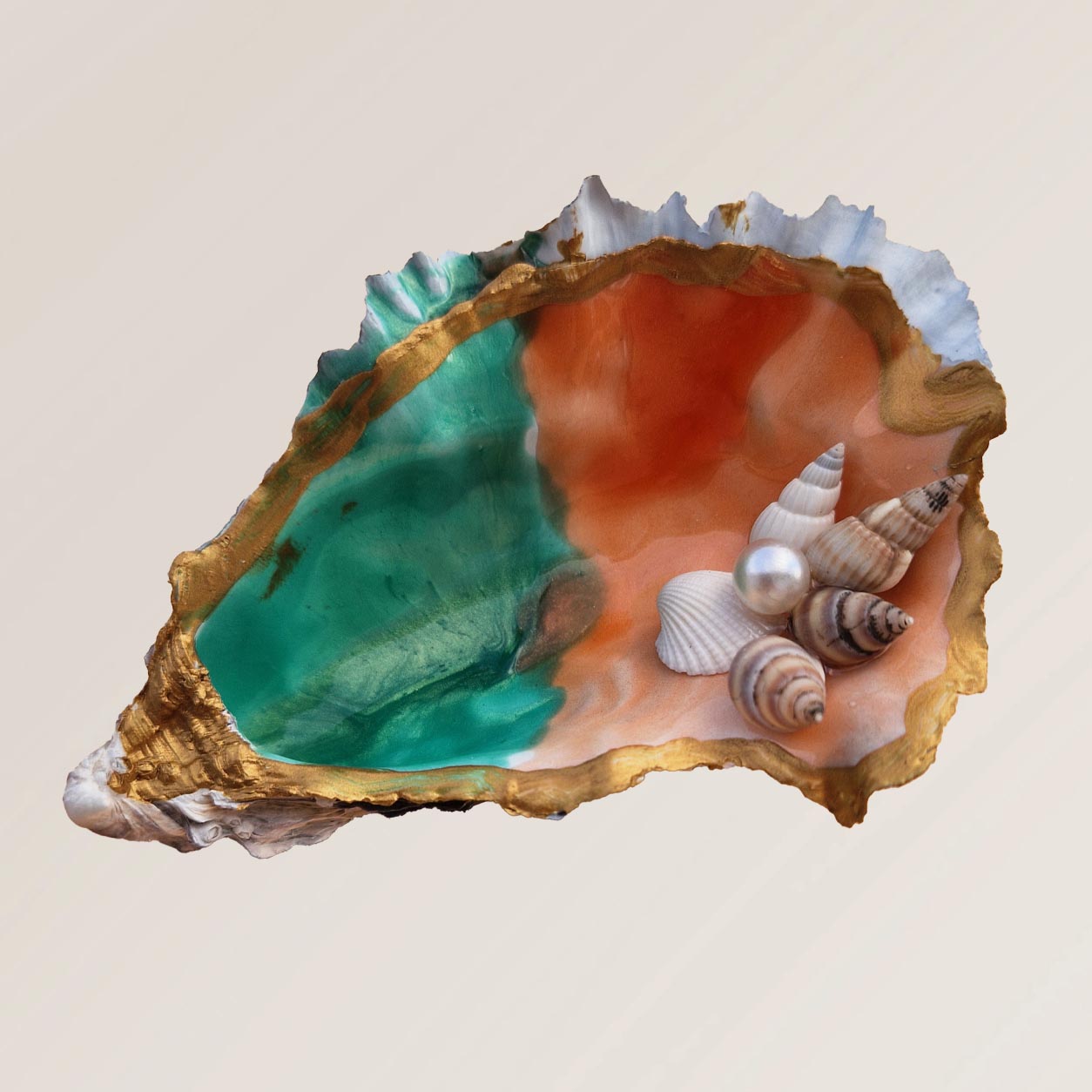 Coquille décorative artisanale – Création unique – Image 2