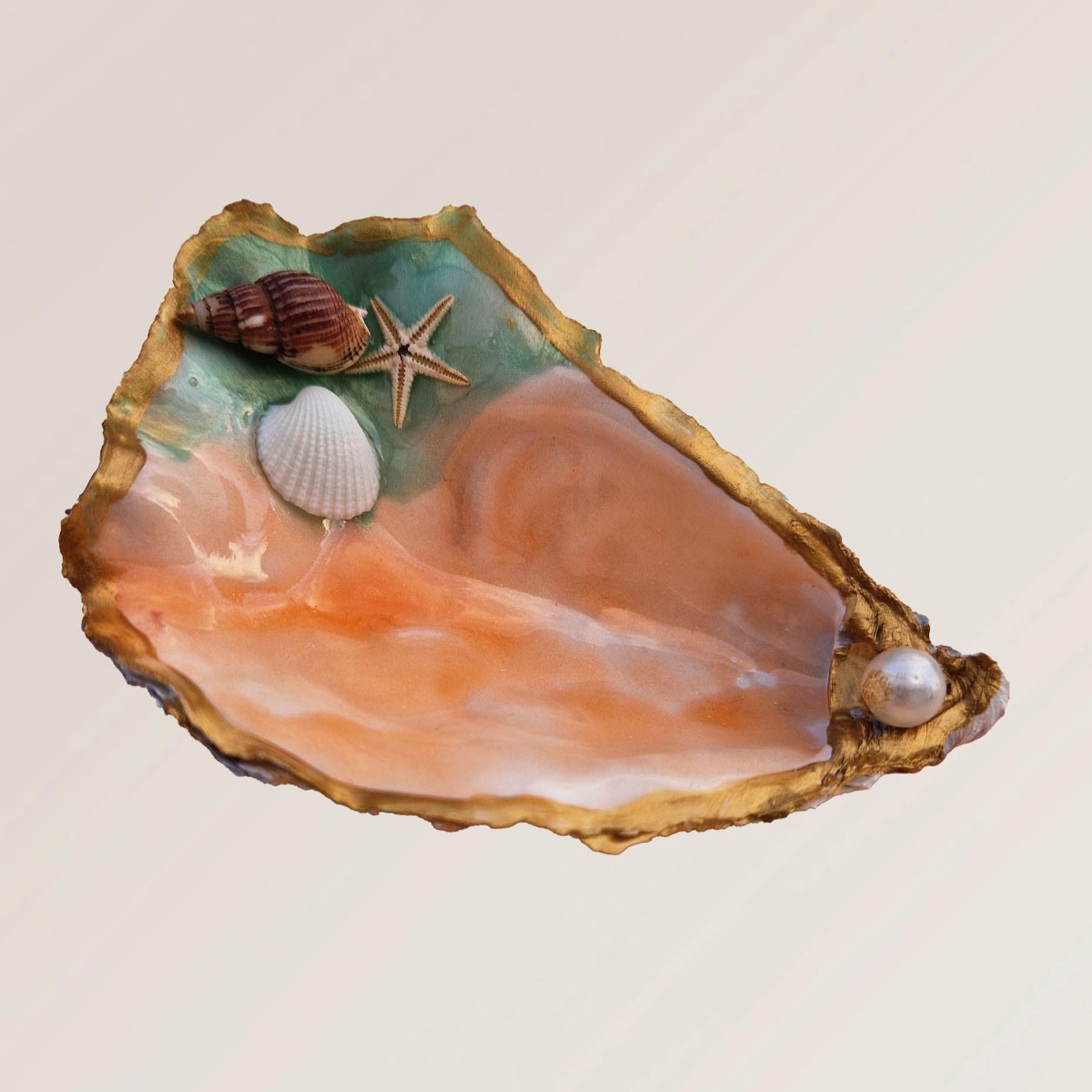 Coquille décorative artisanale – Création unique – Image 2