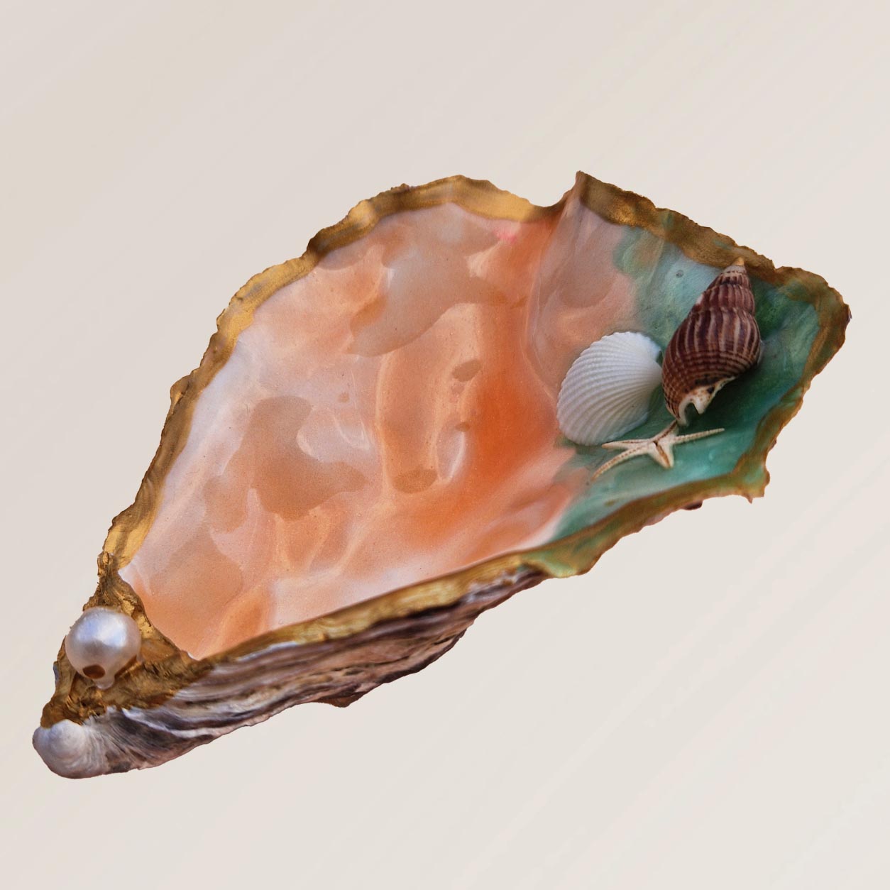 Coquille décorative artisanale – Création unique – Image 3