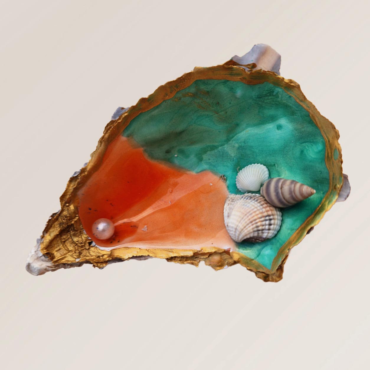 Coquille décorative artisanale – Création unique – Image 2