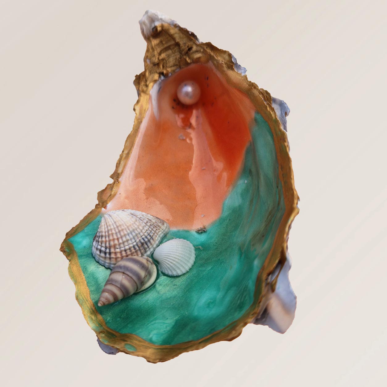 Coquille décorative artisanale – Création unique – Image 3