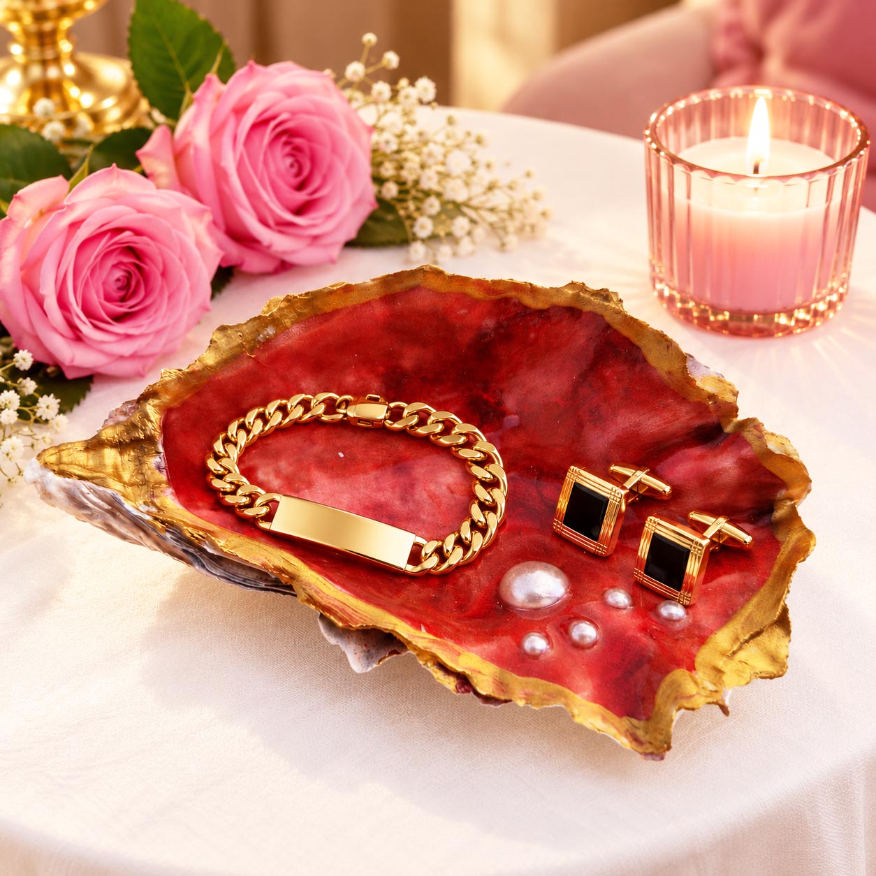 Coquille décorative artisanale – Création unique